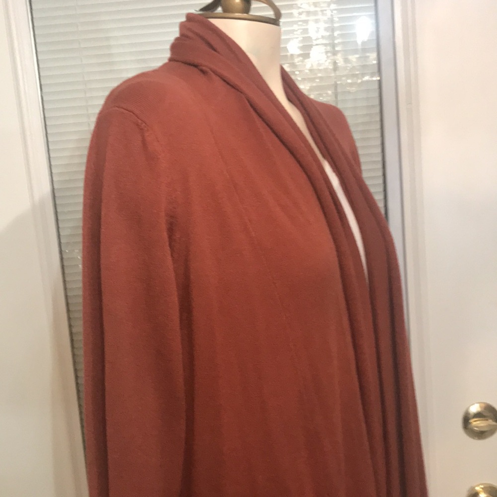 Rust  Cardigan - Picture 4 of 10